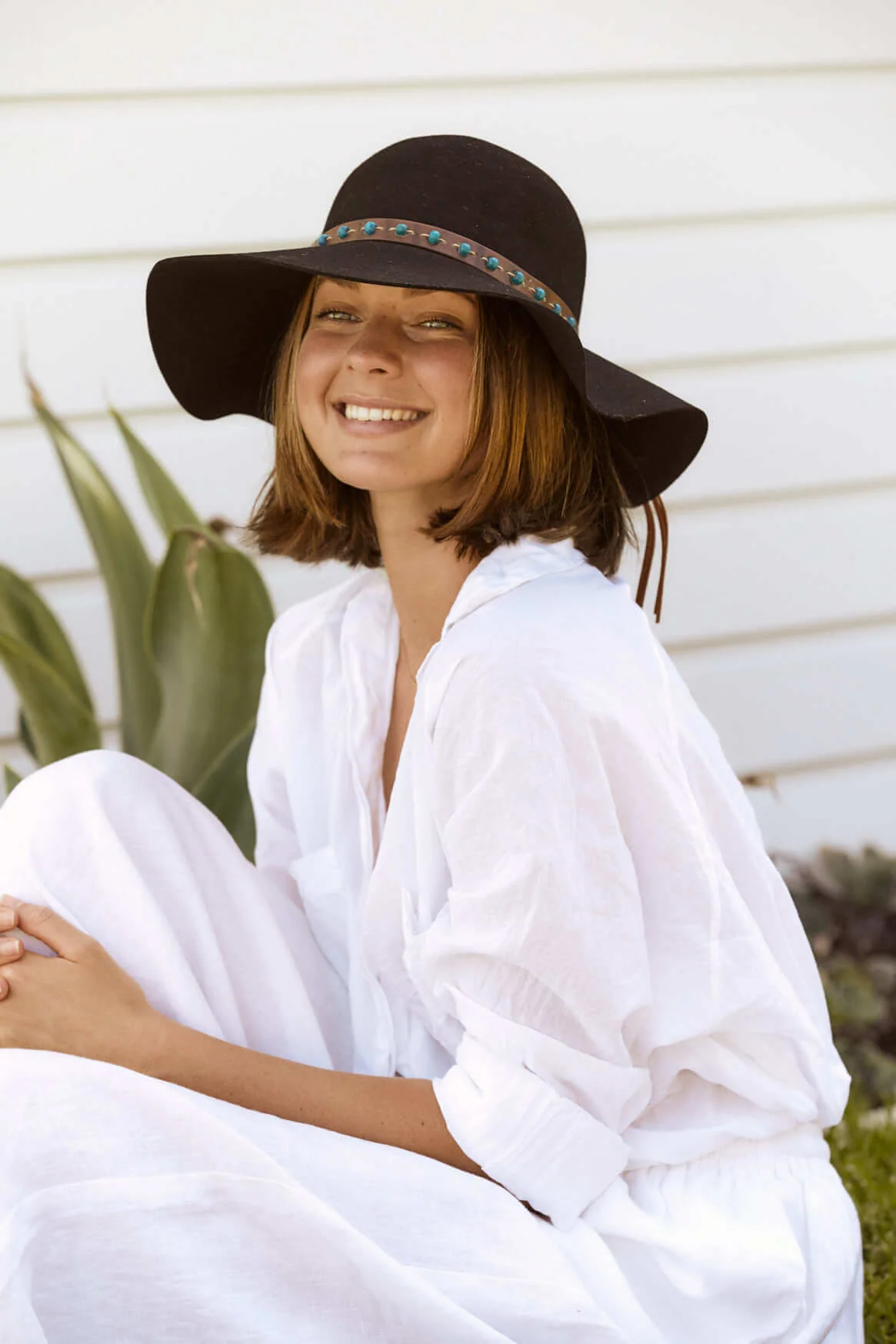 1970 Australian Wool Floppy Hat - Image 6