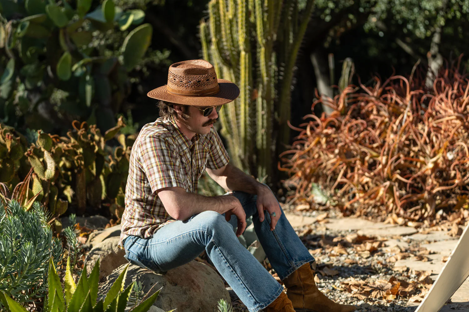 Aspen Vented Toyo Straw Hat - Image 3
