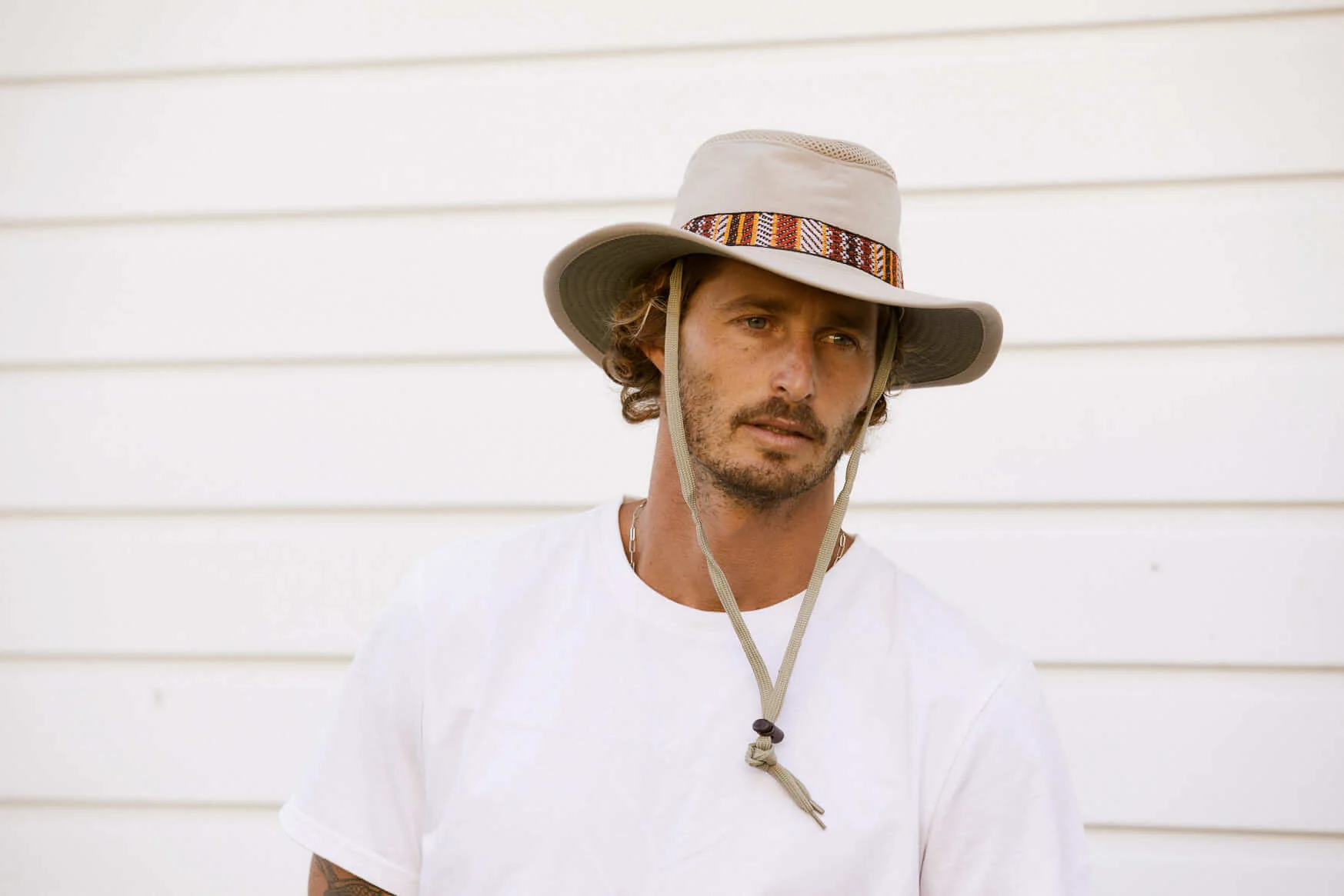 Aztec Boater Recycled Hat - Image 3
