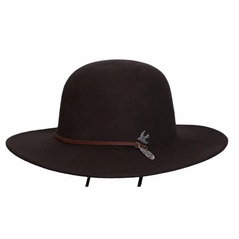Bird and Feather Wool Hat - Image 4