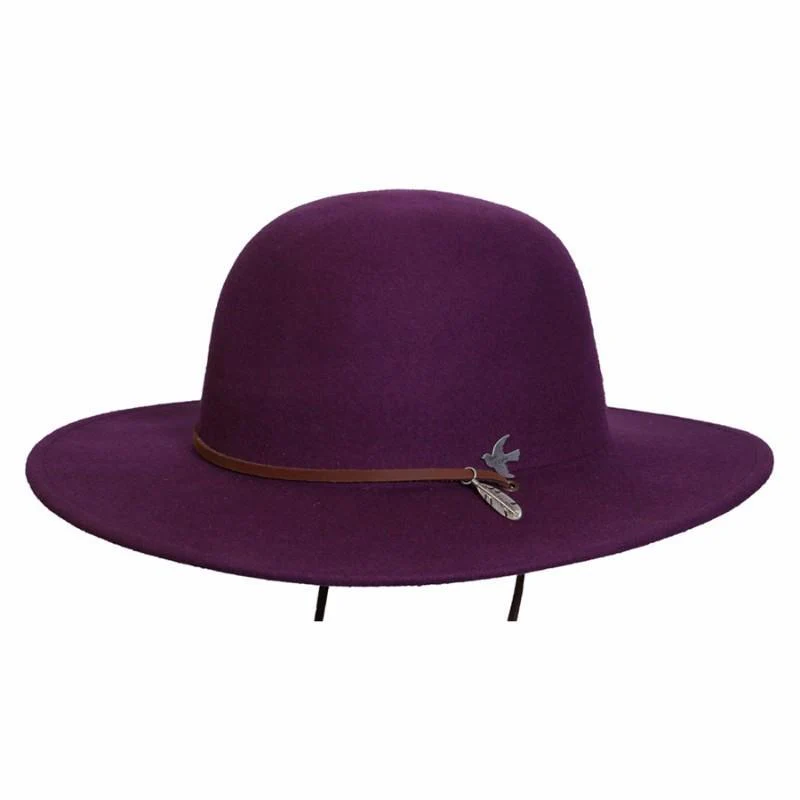 Bird and Feather Wool Hat - Image 5