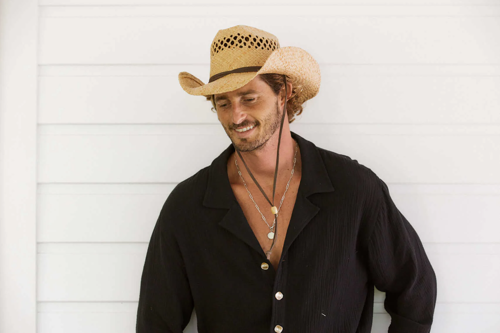 Jasper Raffia Western Hat - Image 4