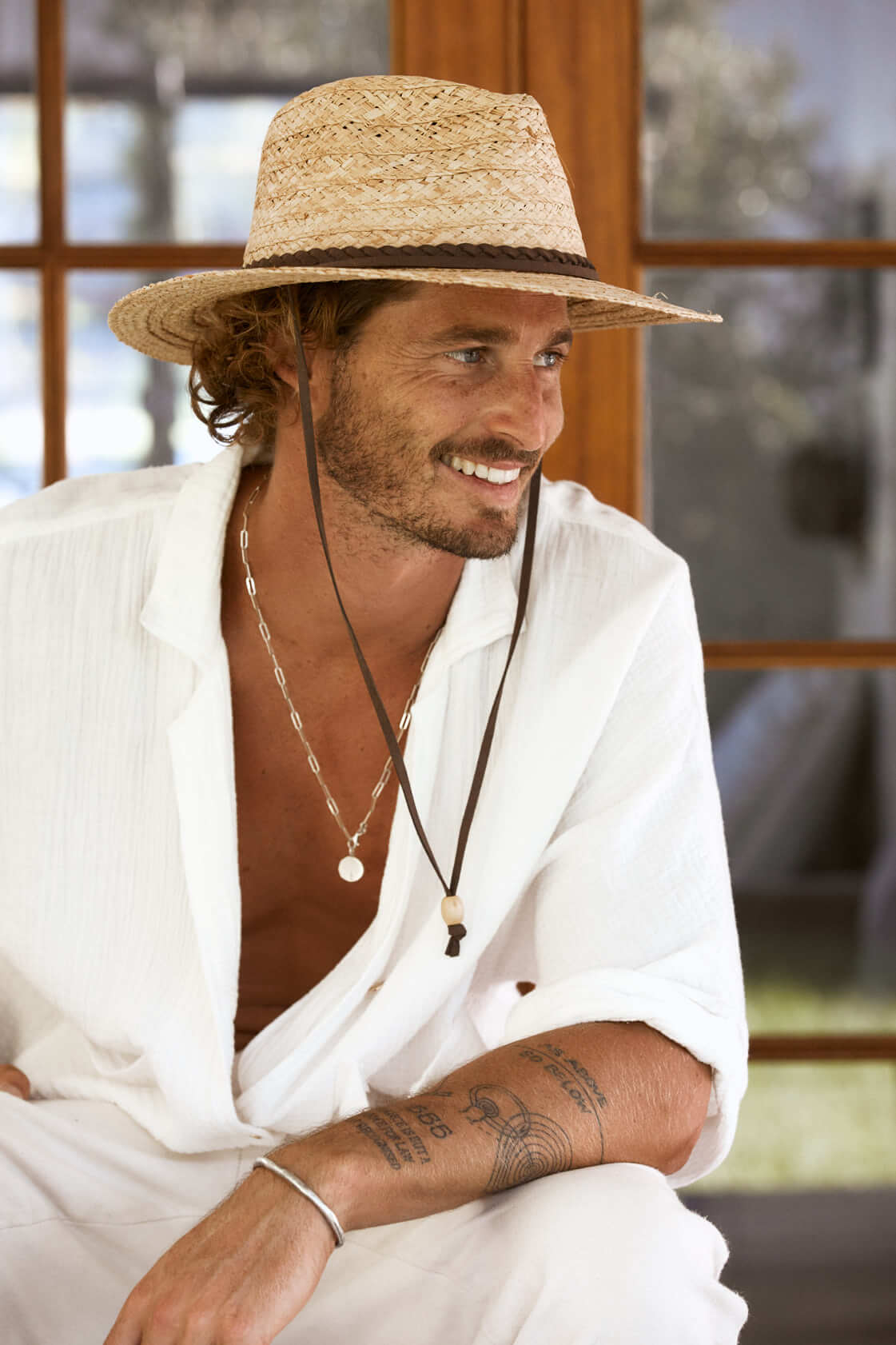 Myrtle Beach Organic Raffia Hat - Image 3