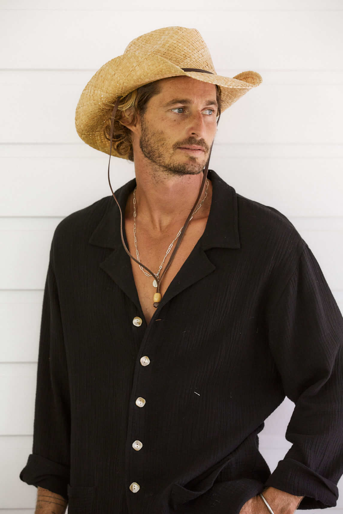 The Original Western Raffia Shapeable Hat - Image 3